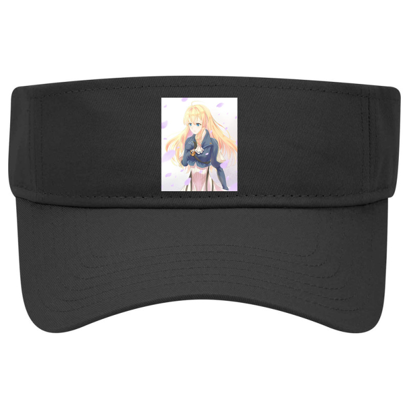 Violet Evergarden Graphic Visor Hat | Artistshot