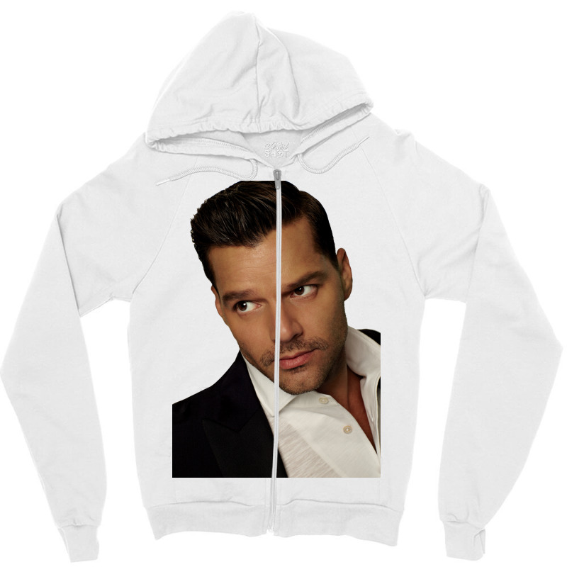 Ricky Martin Opens Up About Marriag Zipper Hoodie by CHRISTMAS20 | Artistshot