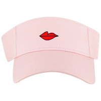 Red Lips As Seen On Villanelle Visor Hat | Artistshot