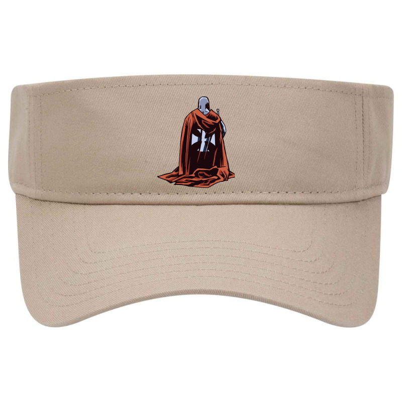 Christian Rosary Crusader, Brave Knight Templar Warrior Visor Hat | Artistshot