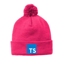 Typescript Pom Pom Beanie | Artistshot