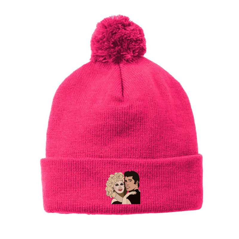 Grease Summer Couple Pom Pom Beanie by Jankonen637 | Artistshot