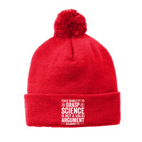 Inability To Grasp Science Pom Pom Beanie | Artistshot