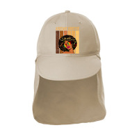 Assistant Director Afro African American Black History Month Painting Sun Shade Cap | Artistshot