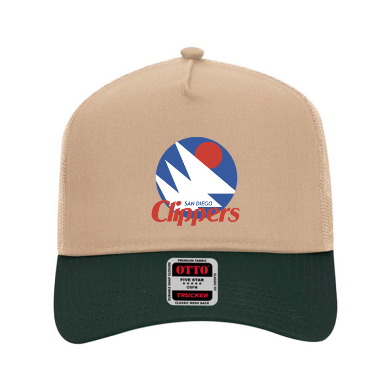 Clippers-san Diego Mesh Back Trucker Hat by Rebekkah Wikelmaier | Artistshot