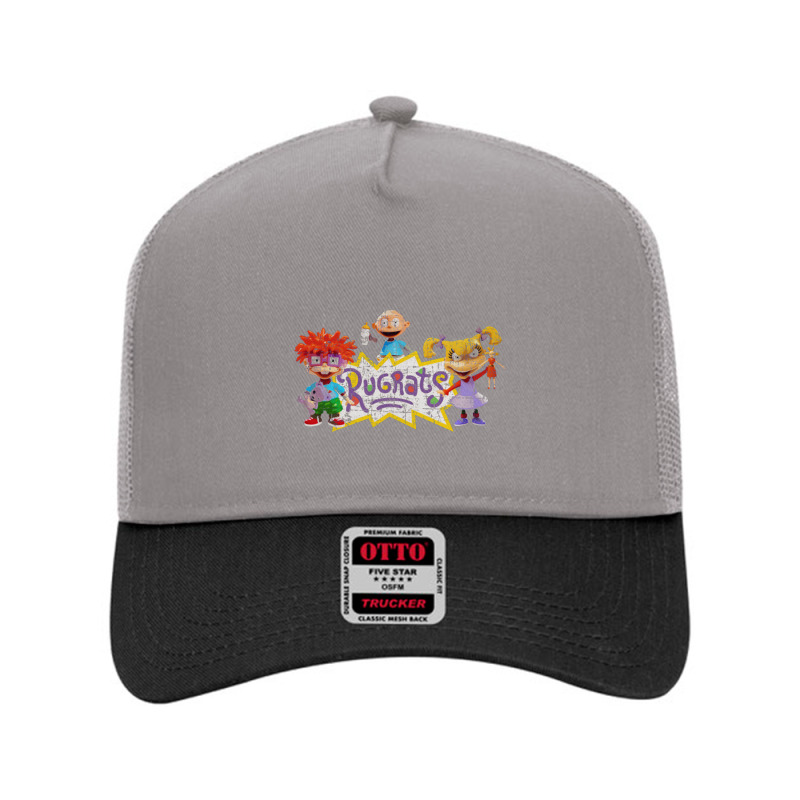 Rugrats, Distressed   Rugrats Mesh Back Trucker Hat by sunlightafterdark | Artistshot