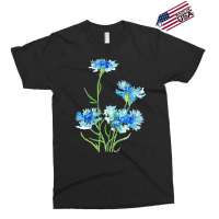 Cornflower Watercolor Painting T  Shirt Exclusive T-shirt | Artistshot