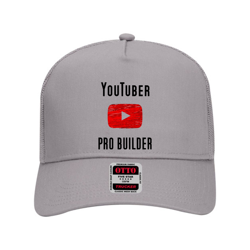 Youtuber Pro Builder Mesh Back Trucker Hat | Artistshot