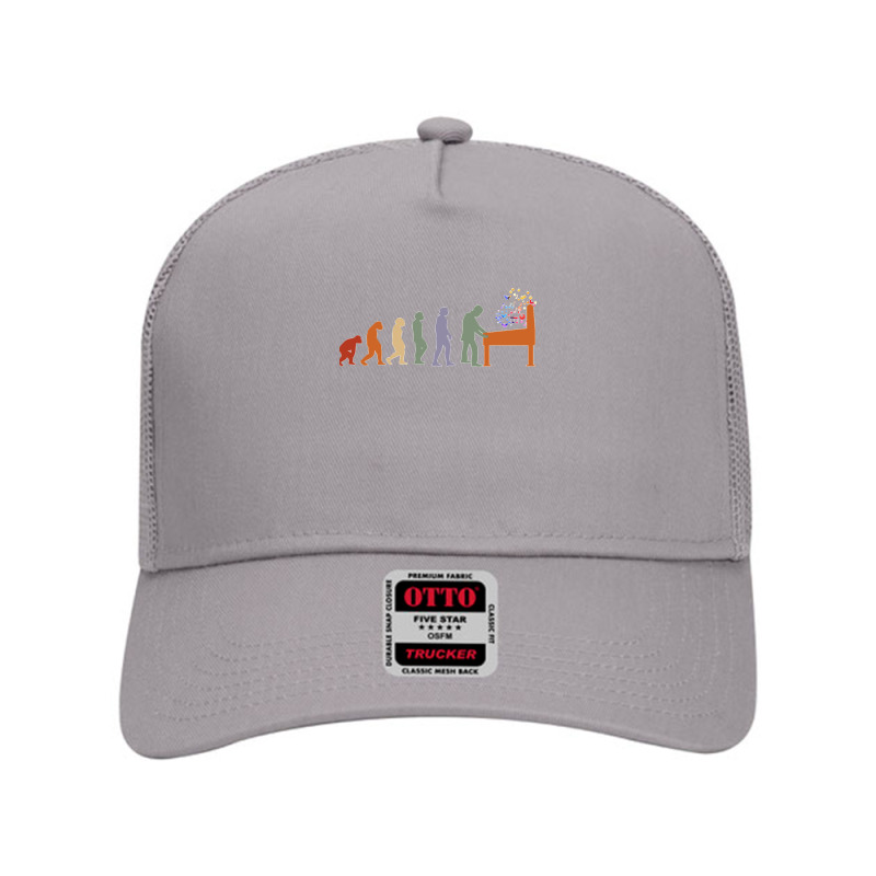 Pinball Pinball Machine Arcade Game Retro Evoltution Pinball Classic Mesh Back Trucker Hat by cm-arts | Artistshot