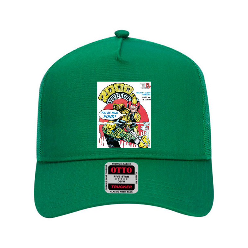 Judge Dredd Dredd Police Mega City Mega City Mega City One Coverpunk M Mesh Back Trucker Hat | Artistshot