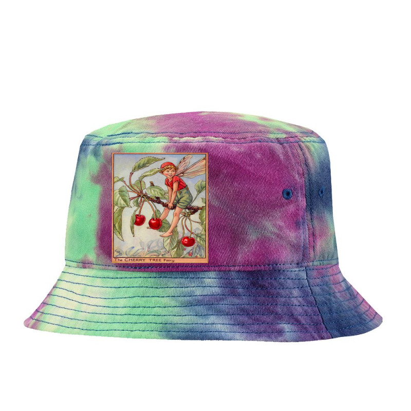 Cicely Mary Barker The Cherry Tree Tie Dyed Bucket Hat | Artistshot