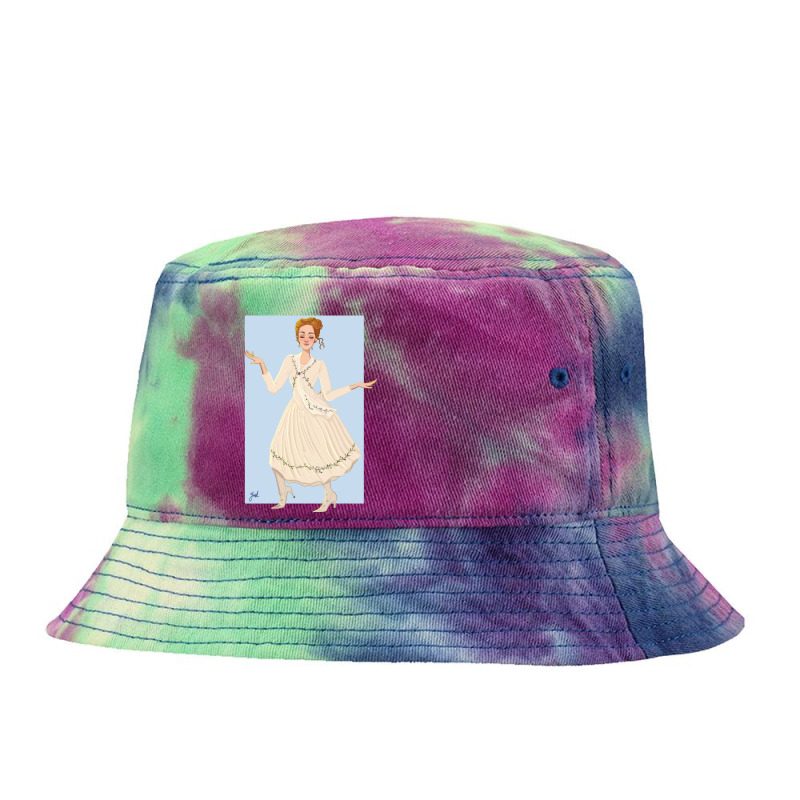 Vintage Retro Dinna Fash Mens Funny Tie Dyed Bucket Hat by ArtistDonte | Artistshot