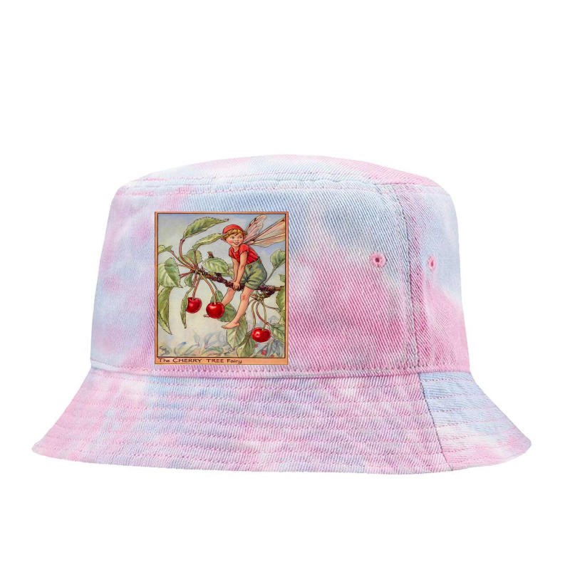 Cicely Mary Barker The Cherry Tree Tie Dyed Bucket Hat | Artistshot