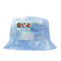 Peace Love Vsg Bariatric Surgery Gastric Sleeve Medical Gift T Shirt Tie Dyed Bucket Hat | Artistshot