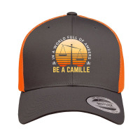 In A World Full Of Ambers Be A Camille Shirt T Shirt Retro Trucker Cap | Artistshot