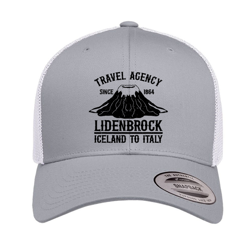 Vintage Lidenbrock Agency Retro Trucker Cap by Gubraxx | Artistshot