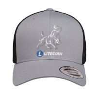 Bull Market Litecoin Ltc Coin To The Moon Crypto Token Hodl T Shirt Retro Trucker Cap | Artistshot