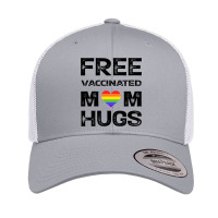 Gay Pride Lesbian Free Vaccinated Mom Hugs Lgbt Retro Trucker Cap | Artistshot