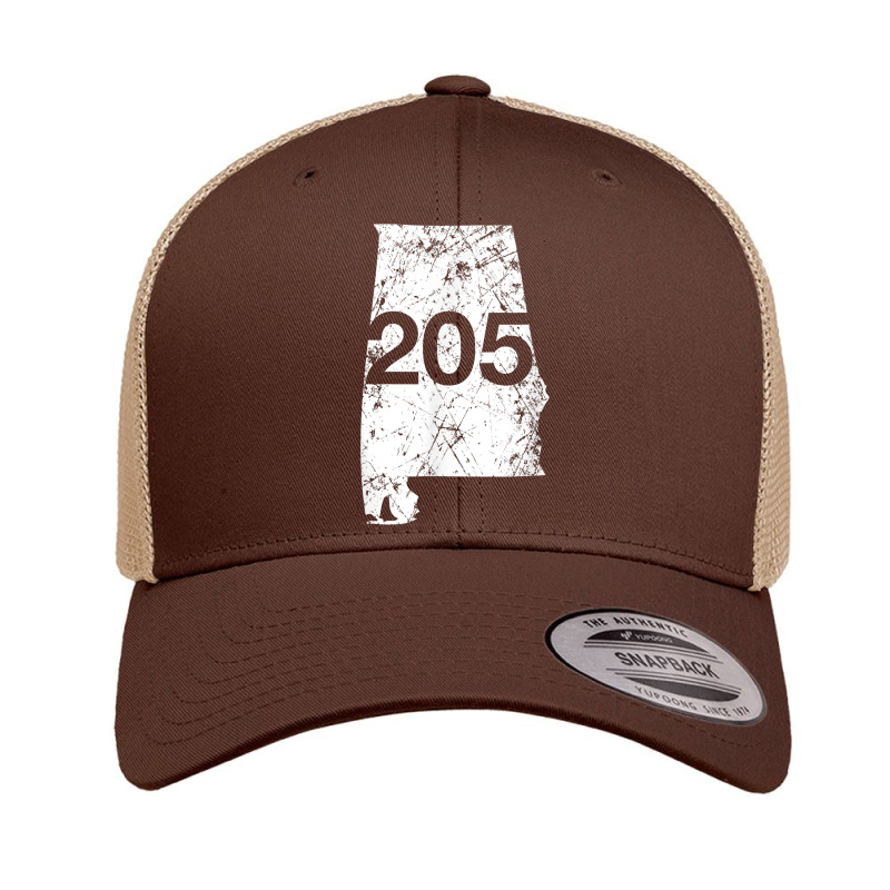 Alabaster Hoover Birmingham Area Code 205 Shirt, Alabama Retro Trucker Cap by mikidicosmo | Artistshot