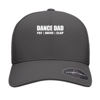 Dance Dad   Dancing Recital Pay Drive Clap Funny Quote T Shirt Seamless Cap | Artistshot