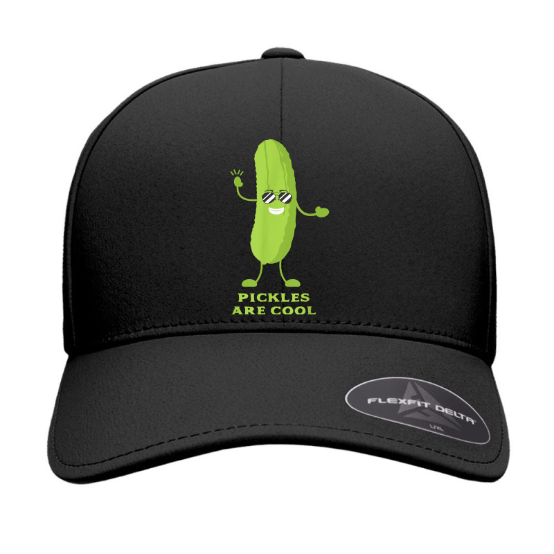 Pickles Are Cool Vegan Producer Farmer Vegetarian Womens Fun T Shirt Seamless Cap by gillanbepicaia | Artistshot