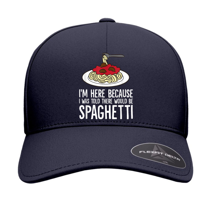 Spaghetti Italian Pasta I'm Just Here For Spaghetti T Shirt Seamless Cap by johnjosephmenk | Artistshot