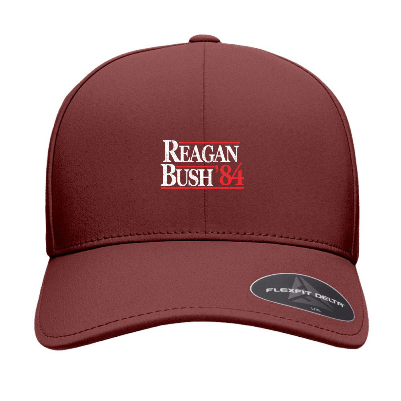 Vintage Reagan Bush 1984 Seamless Cap by farisdi | Artistshot