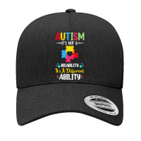 Autism Its Not A Disability Its A Dif T  Shirt Autism It's Not A Disab Yupoong Trucker Cap | Artistshot