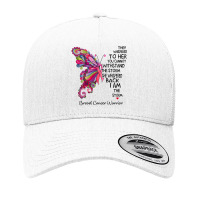 Womens Pink Butterfly I Am The Storm Breast Cancer Warrior T Shirt Yupoong Trucker Cap | Artistshot