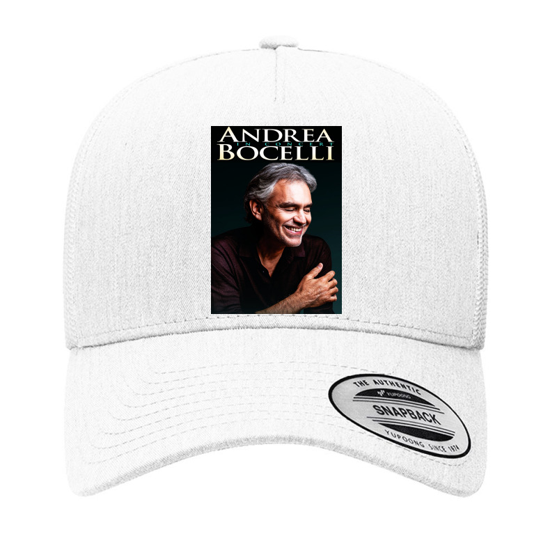 Andrea Bocelli - Italian Operatic Tenor And Multi-instrumentalist Yupoong Trucker Cap by Primala Shop | Artistshot