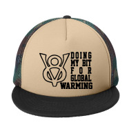 Global Warming Foam Snapback Hat | Artistshot