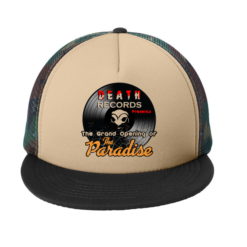 Death Records From Phantom Of The Paradise   Phantom Of The Paradise Foam Snapback hat by bazgrafton | Artistshot