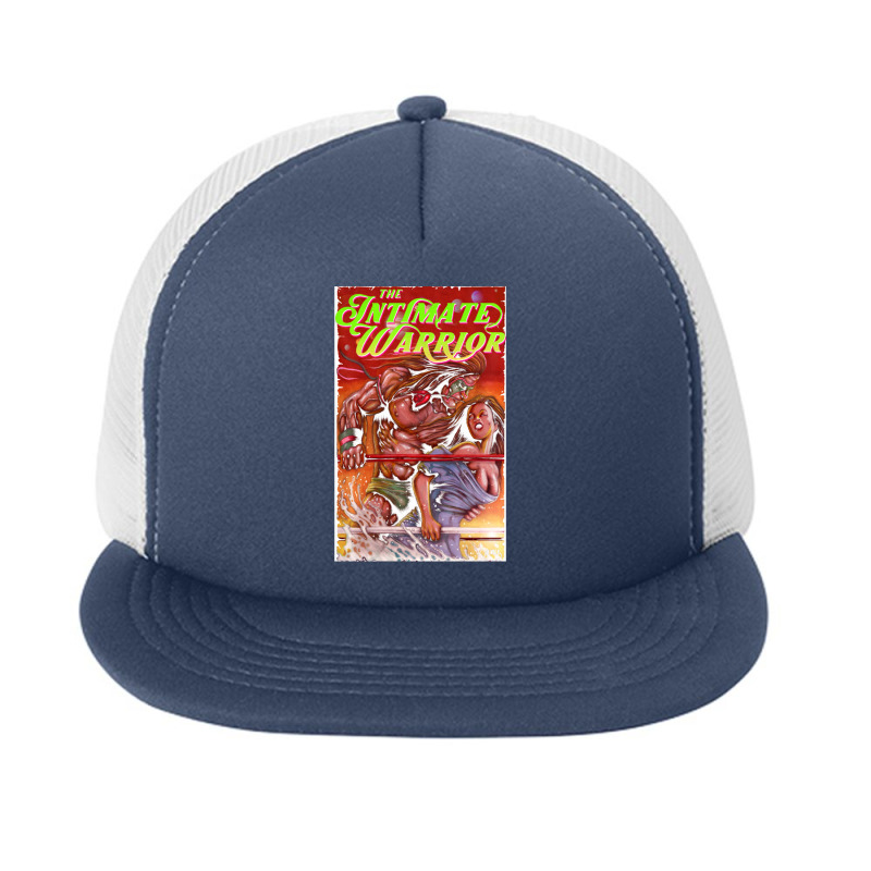 The Intimate Warrior   Ultimate Warrior Foam Snapback hat by trexsapiensord | Artistshot