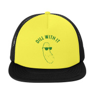 Dill Pickle Foam Snapback Hat | Artistshot