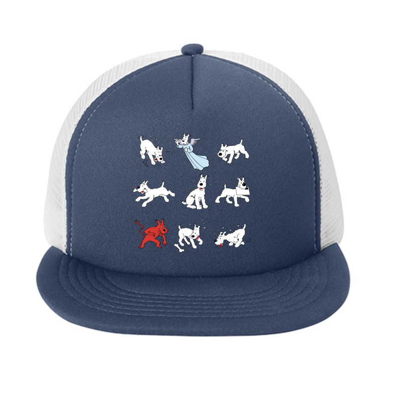 Milou Foam Snapback hat by graphictor | Artistshot