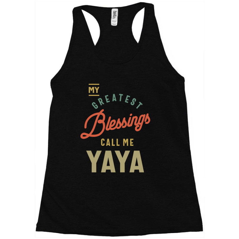 01 Yaya Racerback Tank by cidolopez | Artistshot