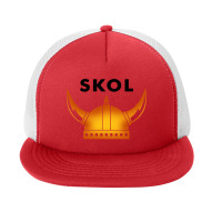 Skol Viking Helmet Minneapolis Miracle Foam Snapback Hat | Artistshot