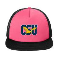 The Coppin State Eagles Foam Snapback Hat | Artistshot