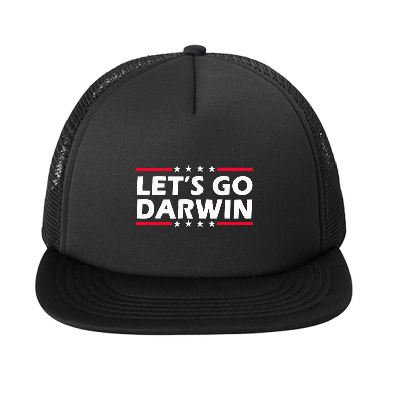 Let’s Go Darwin Foam Snapback hat by nbobatiga | Artistshot