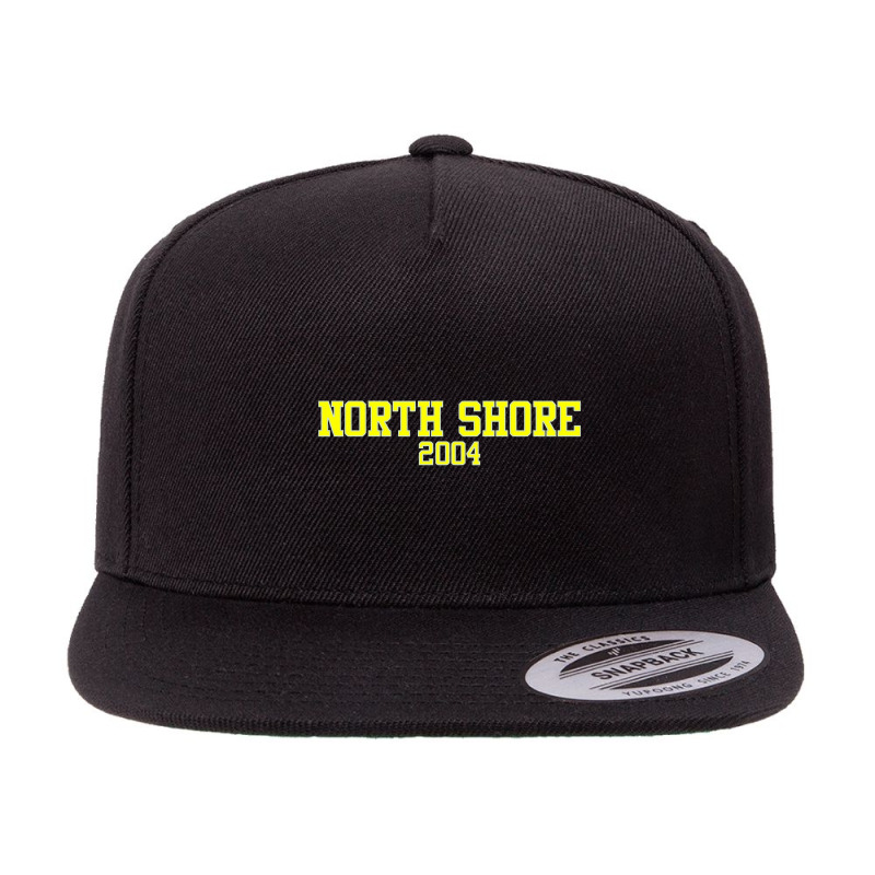 North Shore 2004   North Shore 5 Panel Snapback Cap | Artistshot