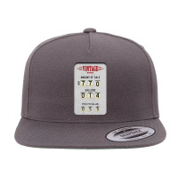 Vintage Gas Pump   Gasoline Pump 5 Panel Snapback Cap | Artistshot