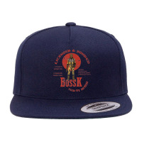 Bossk Security Services Distressed   Bossk 5 Panel Snapback Cap | Artistshot