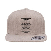 Frankenstein's Legend   Abbot And Costello Meet Frankenstein 5 Panel Snapback Cap | Artistshot