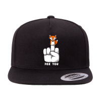 Fox You 5 Panel Snapback Cap | Artistshot