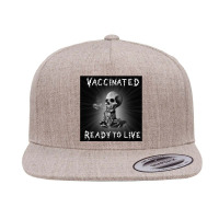 Vaccinated 5 Panel Snapback Cap | Artistshot