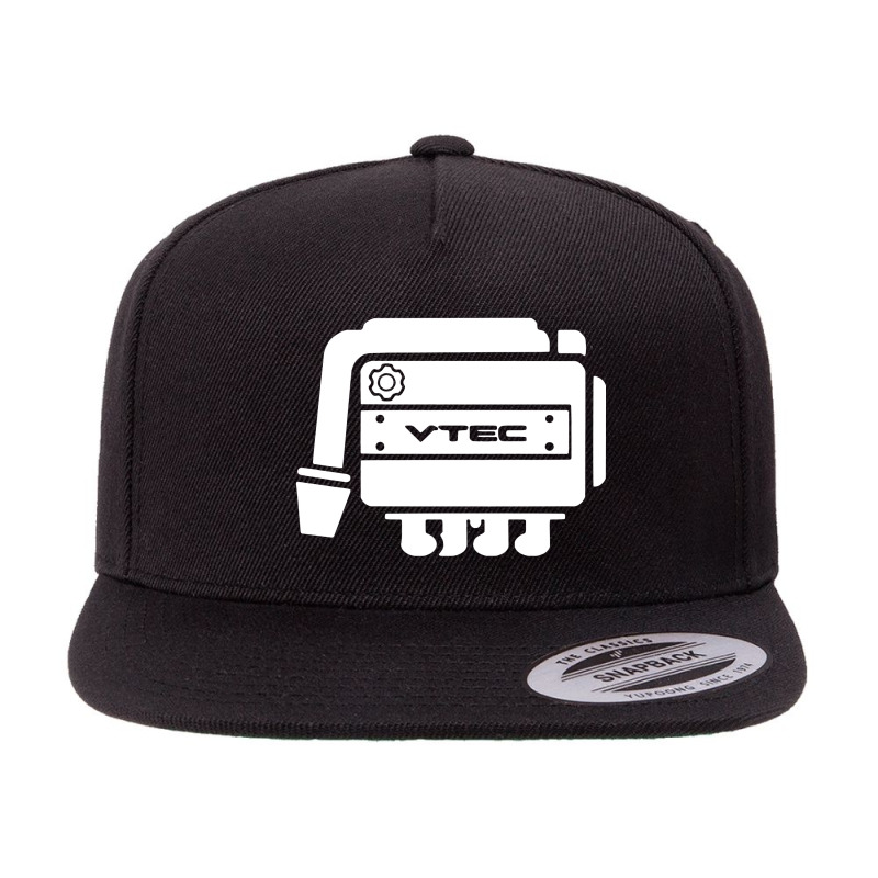 Vtec Engine 5 panel snapback cap by hani shop | Artistshot