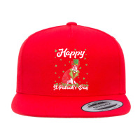 Boston Terrier T  Shirt Happy St. Patrick's Day Boston Terrier T  Shir 5 Panel Snapback Cap | Artistshot