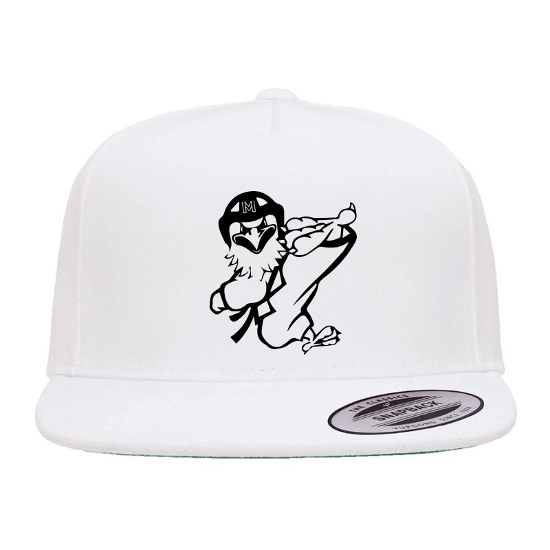 Nice Eagle Karate 5 panel snapback cap by Cole Tees | Artistshot