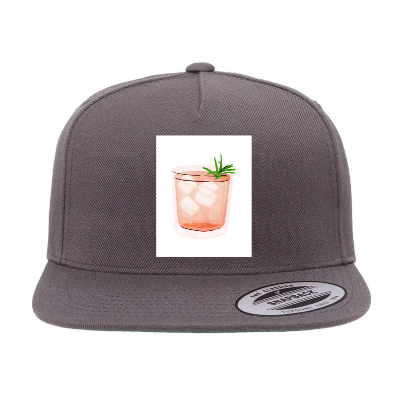 A Cold Drink In Your Hand 5 panel snapback cap by DonasFantasyShop | Artistshot