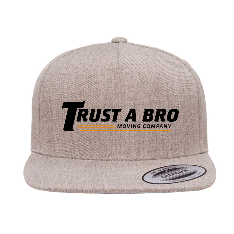 Trust A Bro 5 Panel Snapback Cap | Artistshot